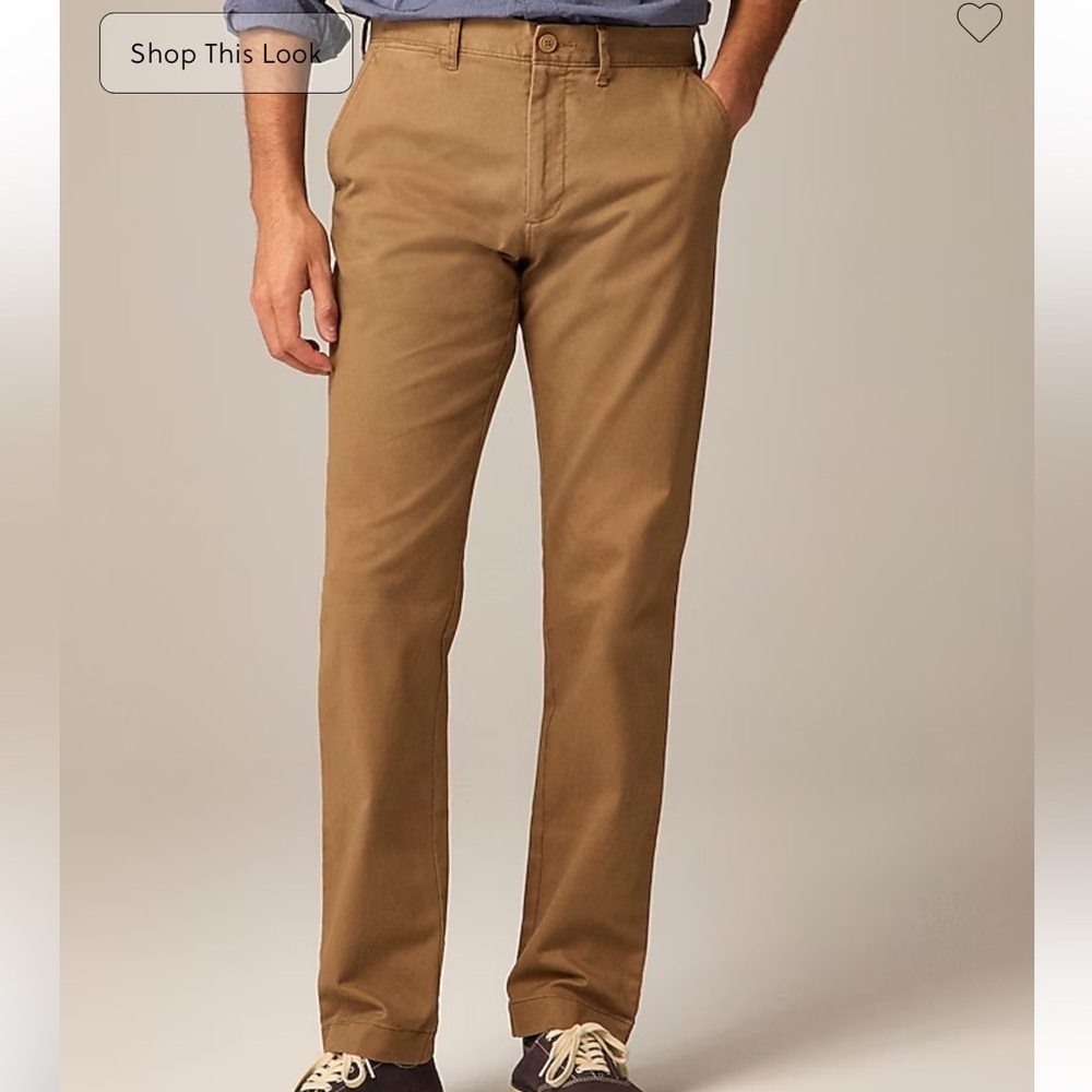J crew river brown 770™ Straight-fit stretch chino pant